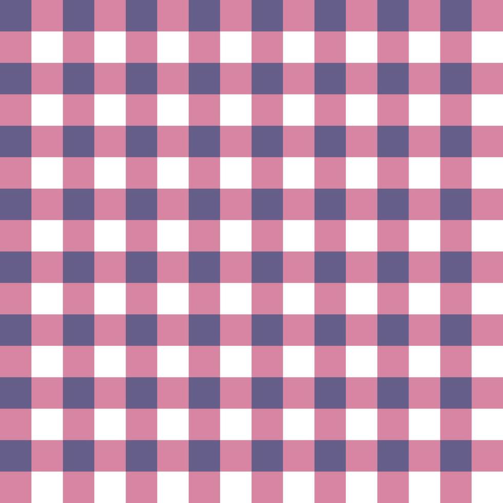 Seamless Colorful Checkered Flannel patterns of square for background. vector