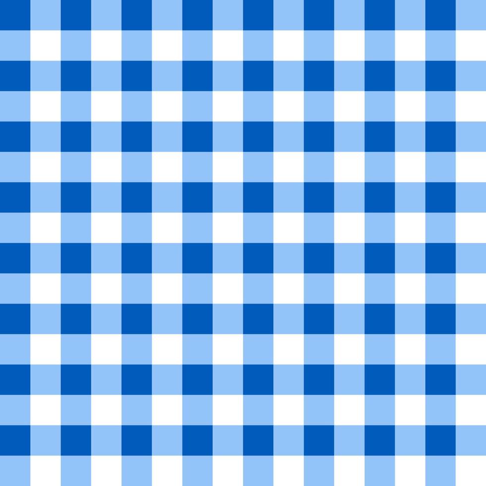 Seamless Colorful Checkered Flannel patterns of square for background. vector
