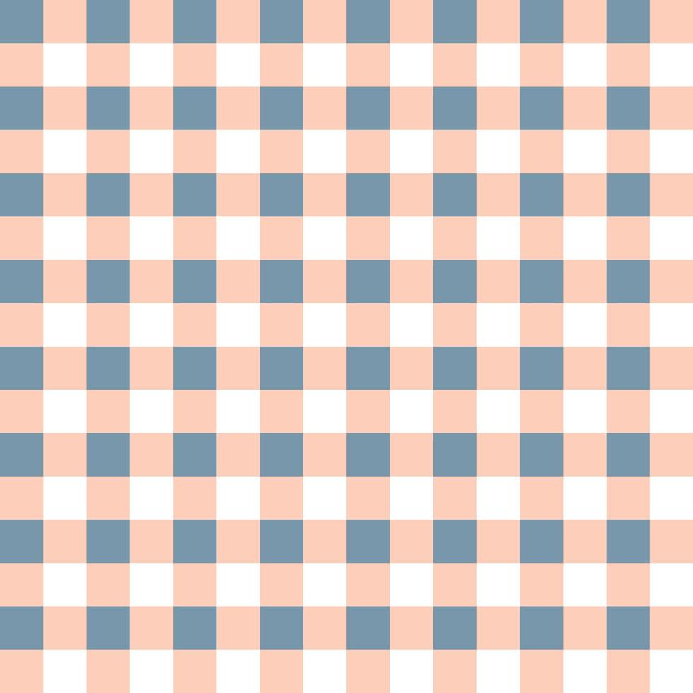 Seamless Colorful Checkered Flannel patterns of square for background. vector