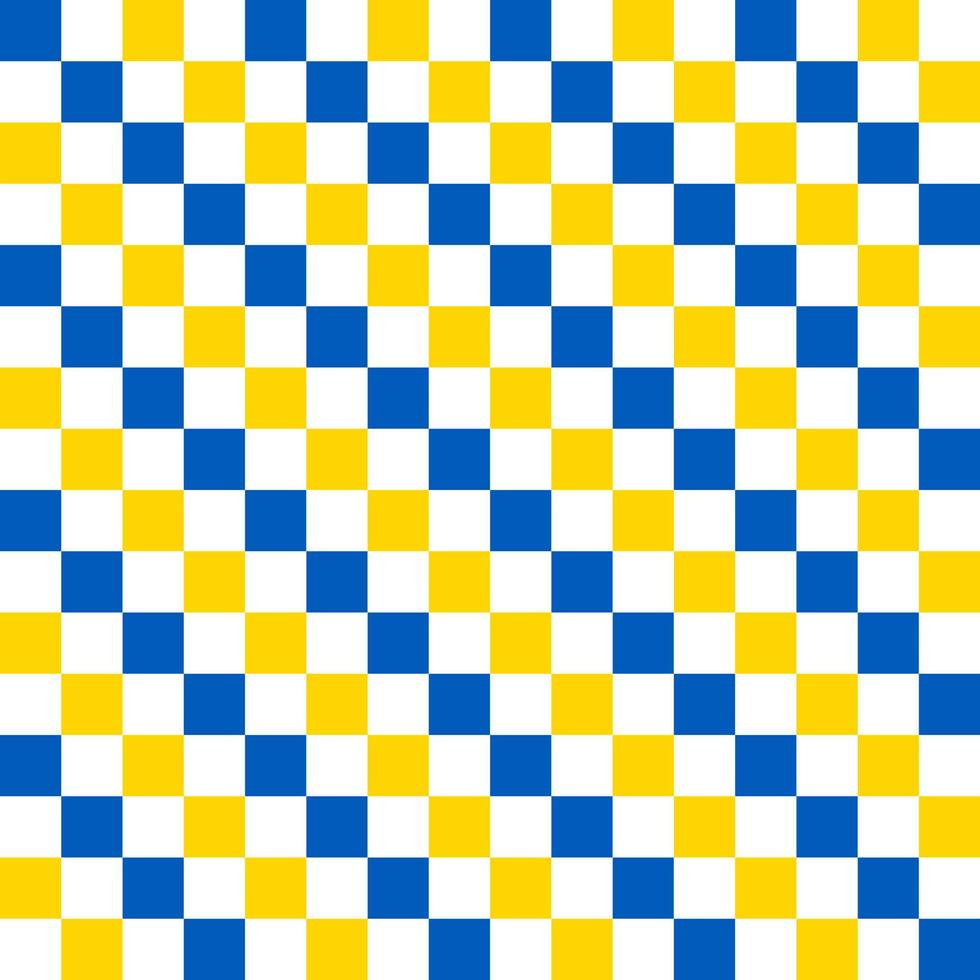 Seamless Colorful Checkered Flannel patterns of square for background. vector