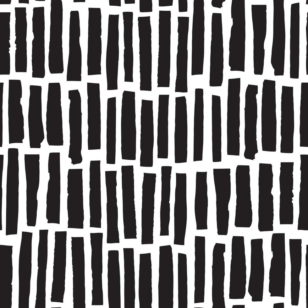 Hand Drawn Patterns Doodle Design with lines. Stripe seamless vector pattern.