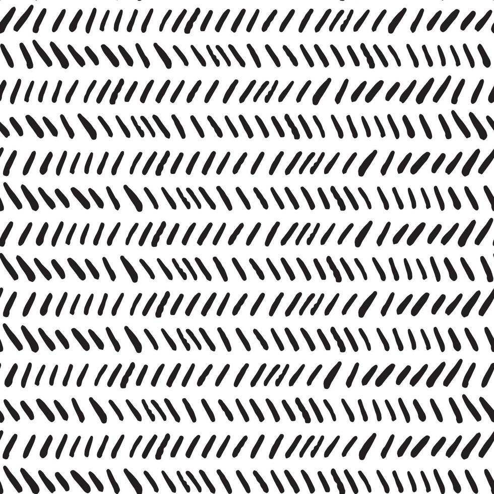 Hand Drawn Patterns Doodle Design with lines. Stripe seamless vector pattern.