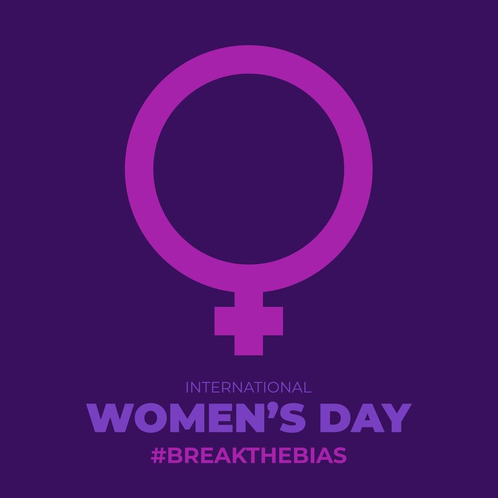 International Women's Day Symbol vector