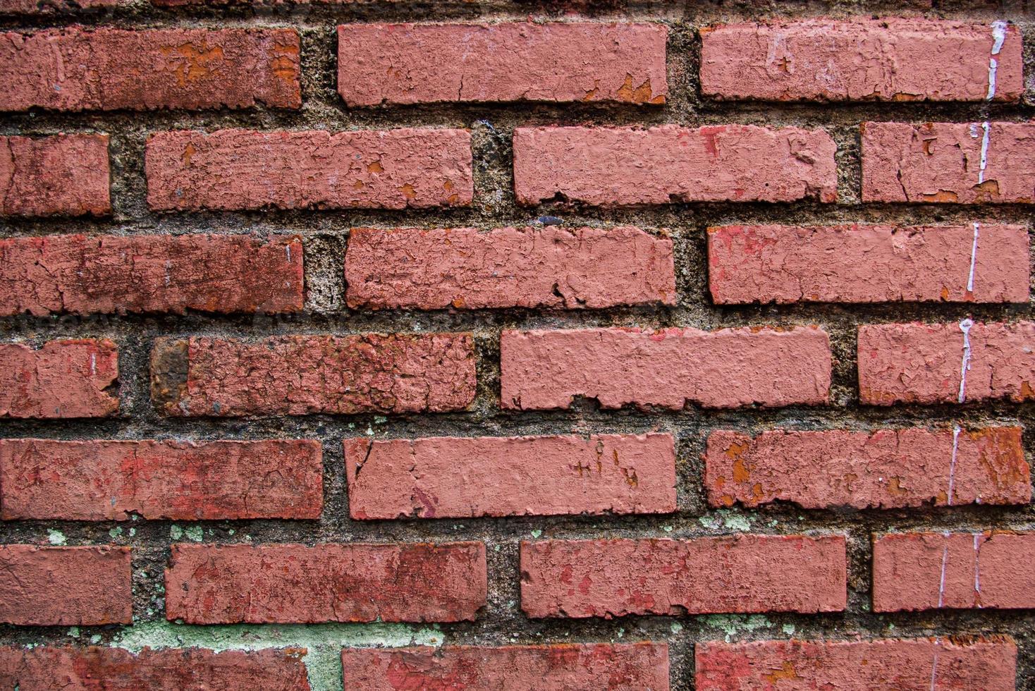brown brick wall photo