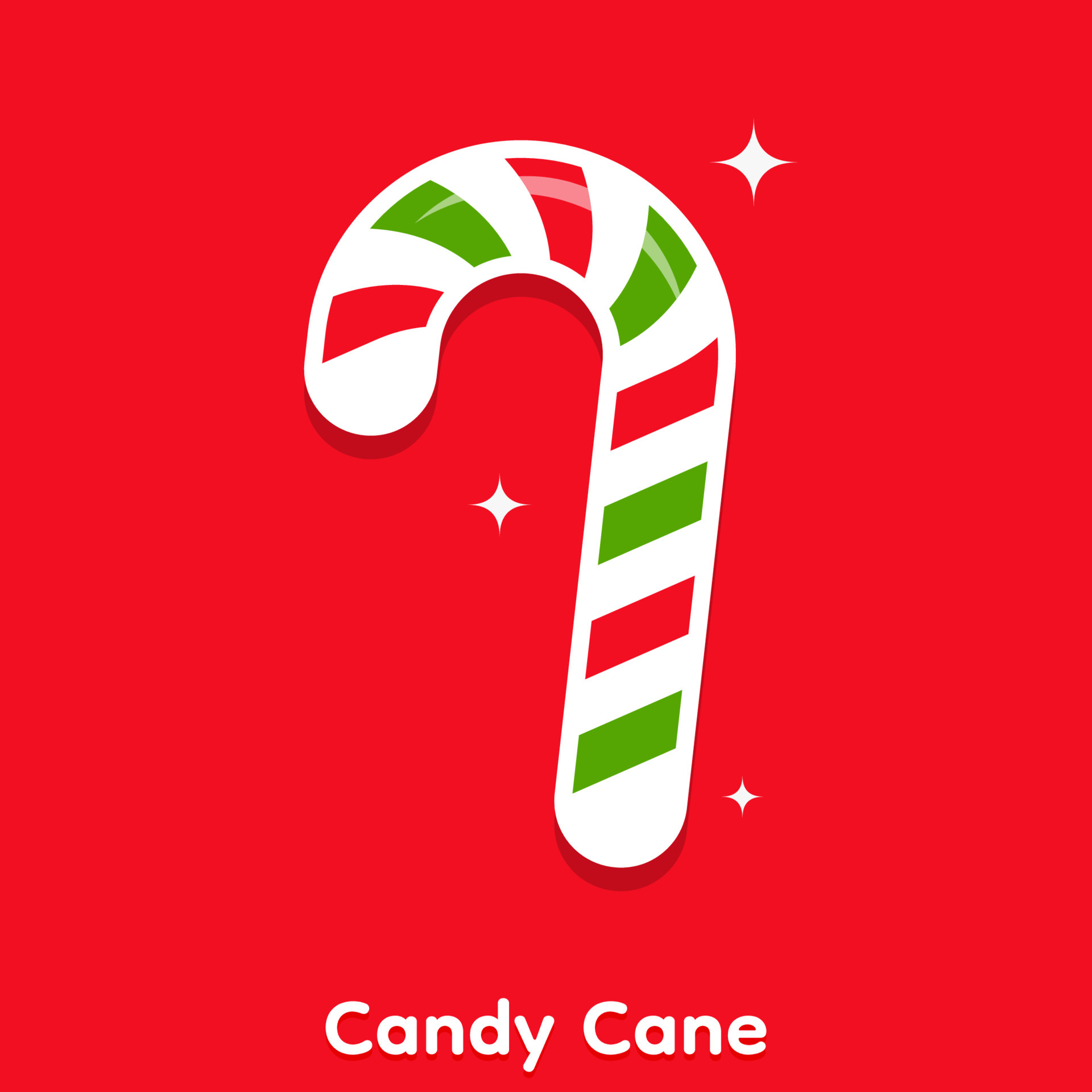 Cute Candy cane, Vector, Illustration. 6420331 Vector Art at Vecteezy