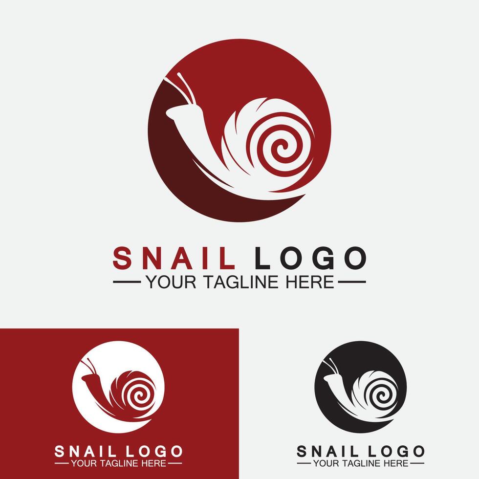 Snail Logo creative modern design inspiration vector