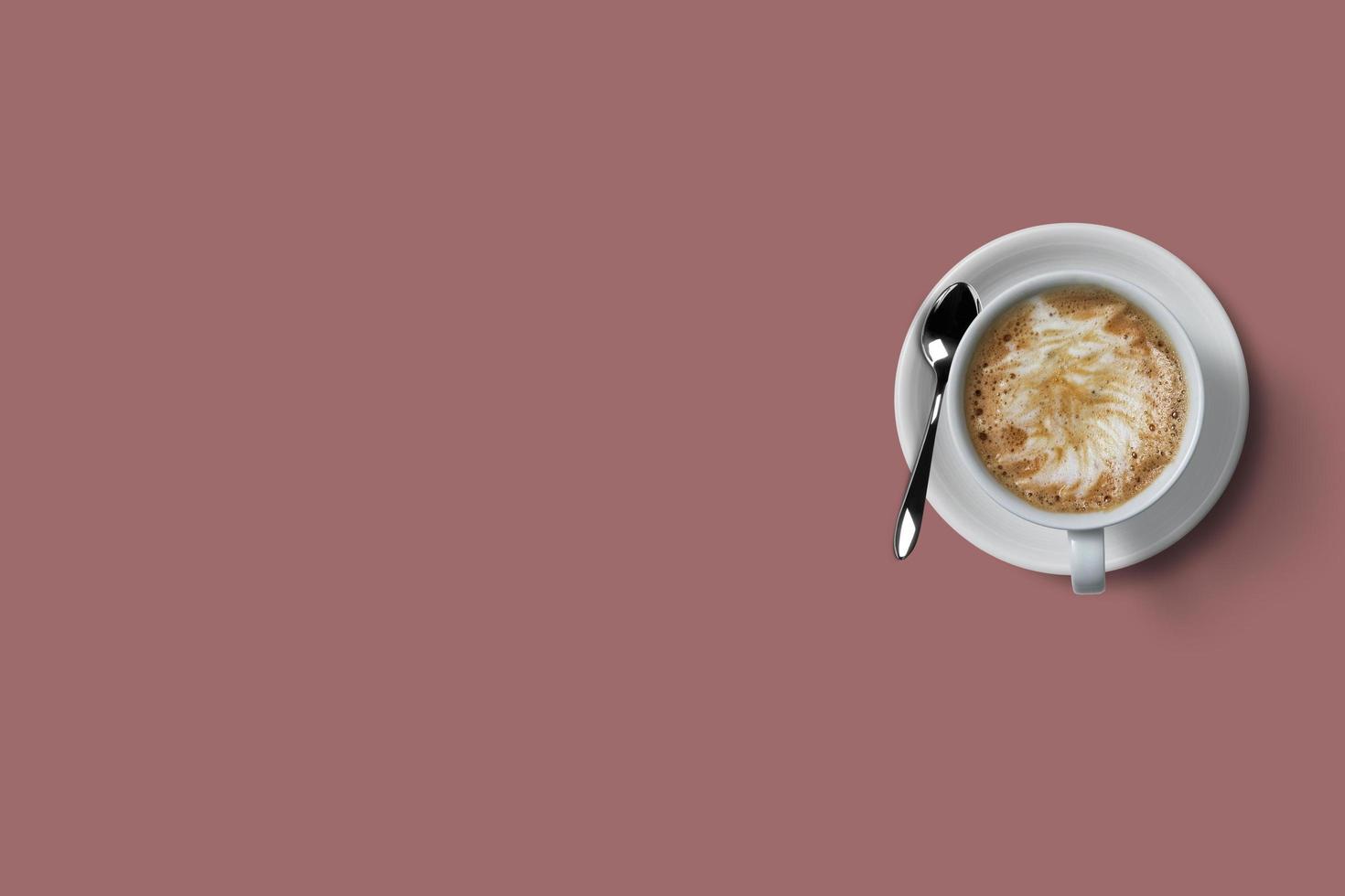 coffee for breakfast and bean photo
