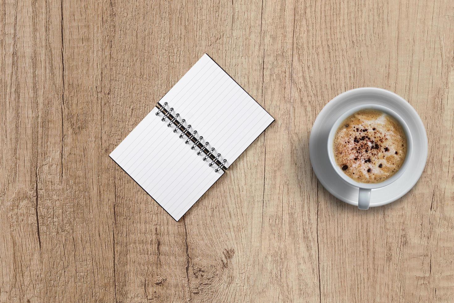 coffee for breakfast and bean photo