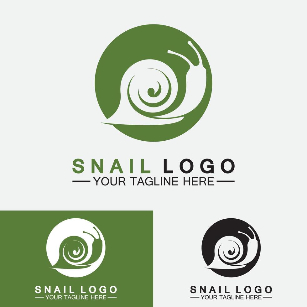 Snail Logo creative modern design inspiration vector