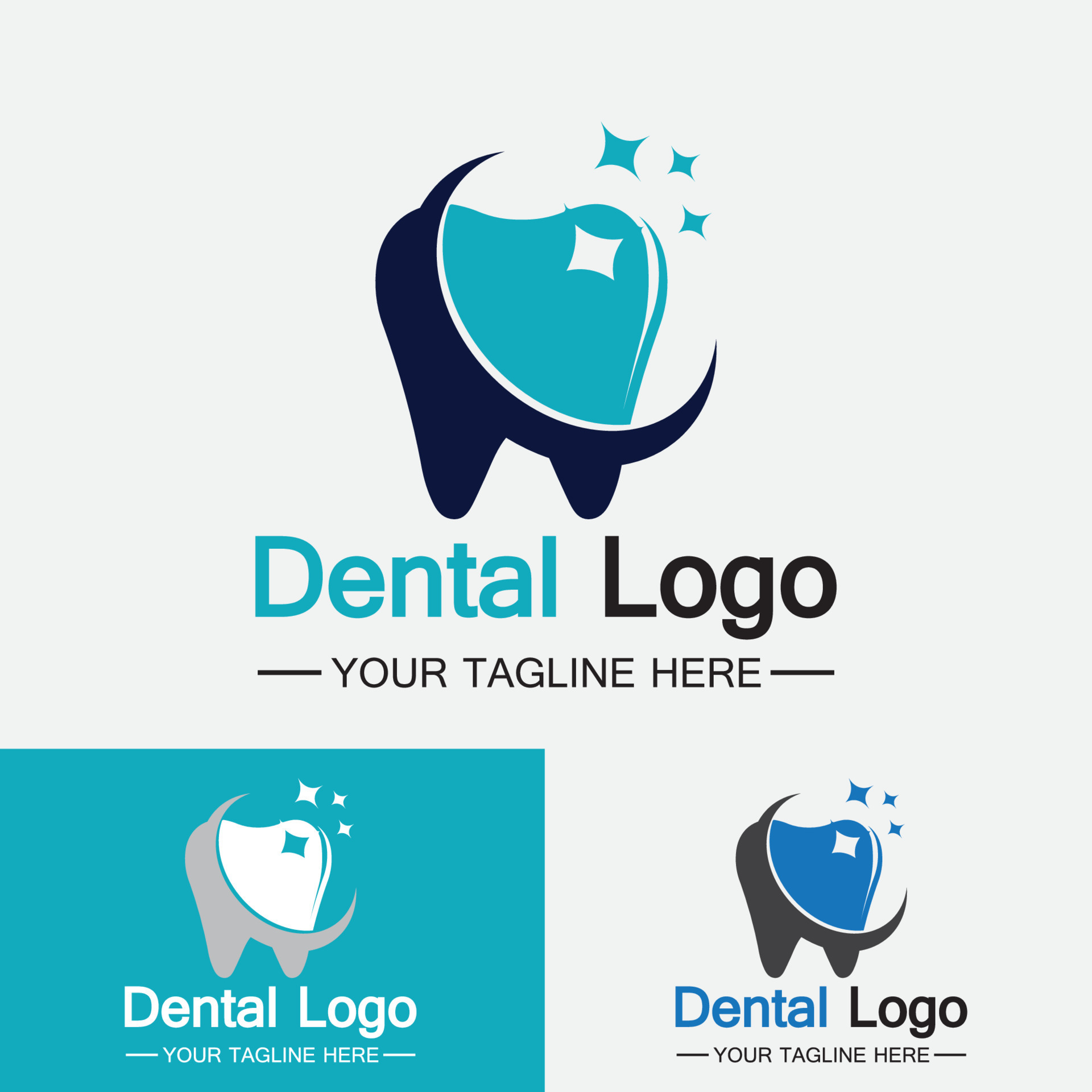 Dental Logo Design vector template.Creative Dentist Logo. Dental Clinic
