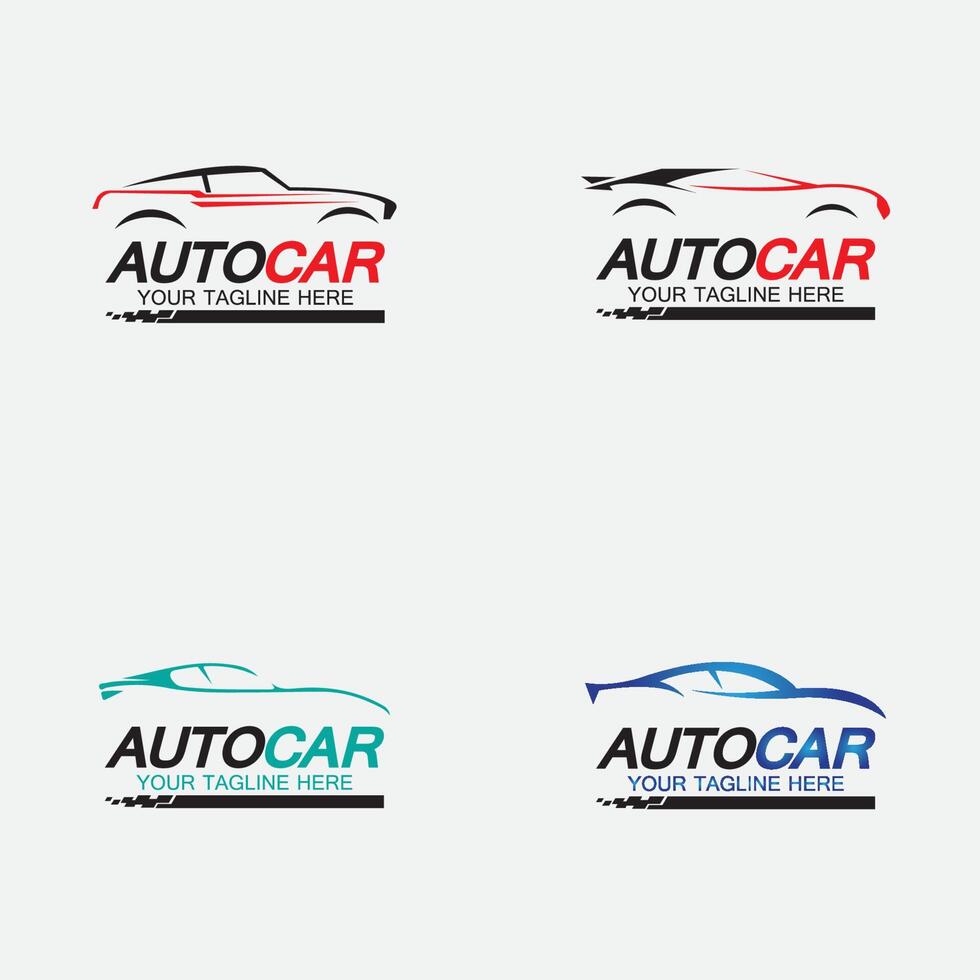 Set Auto car logo symbol icon vector design template