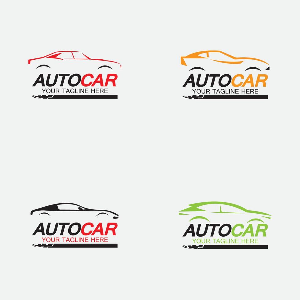 Set Auto car logo symbol icon vector design template