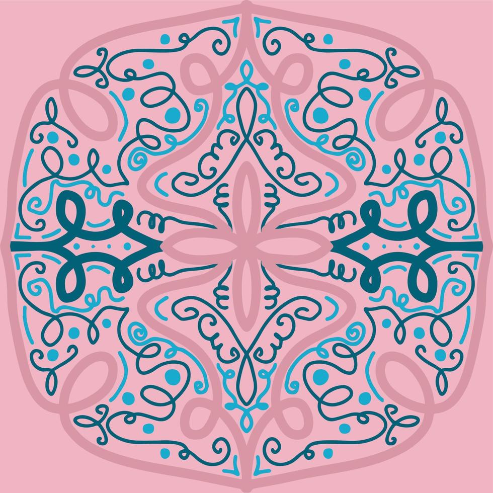 Azulejos de cerámica en estilo patchwork vector patrón orígenes étnicos