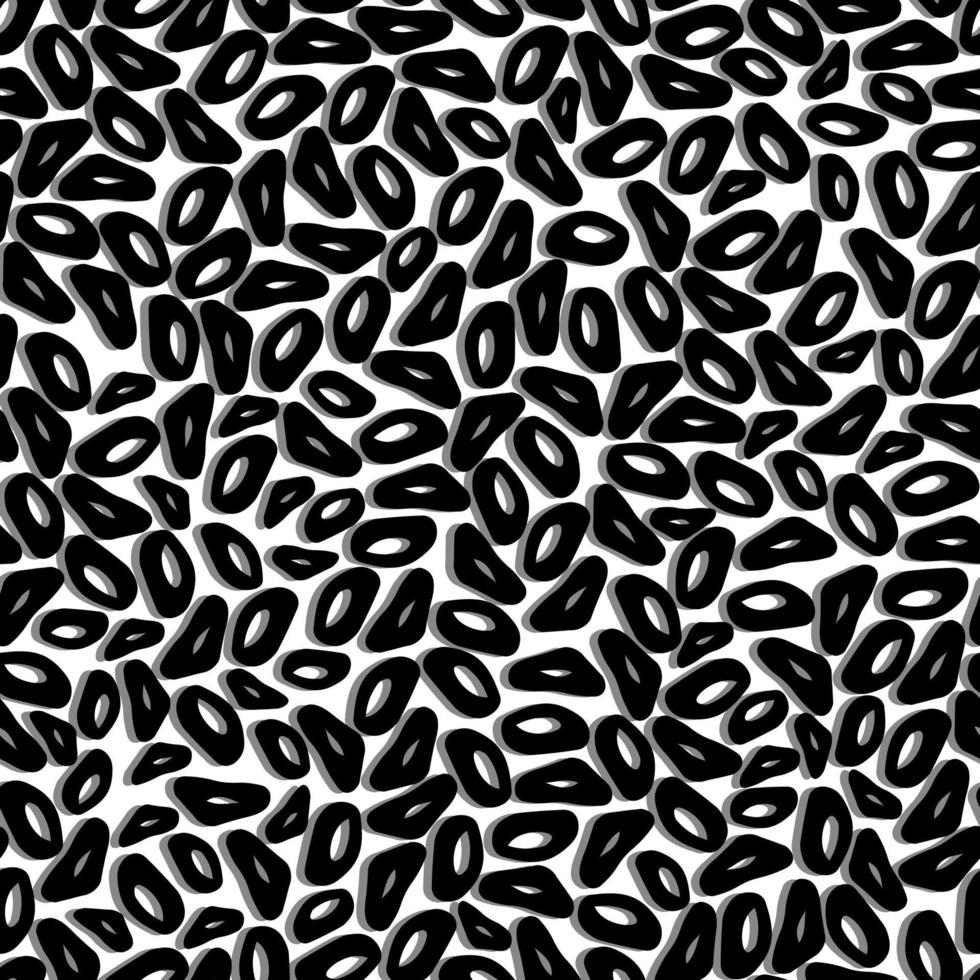 vector seamless pattern Abstract modern doodle shapes. Simple geometric pattern
