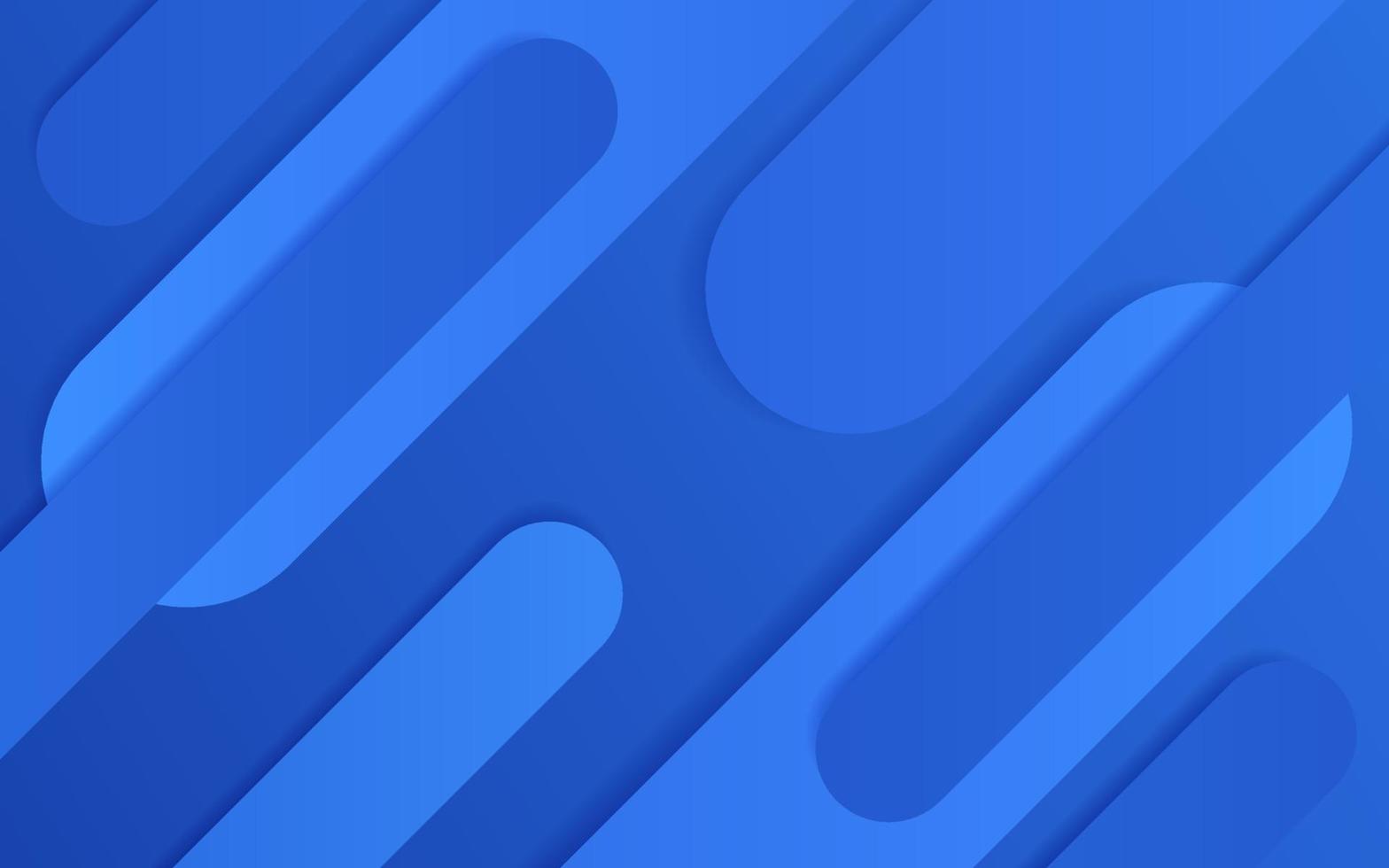 blue abstract background with dynamic shapes vector