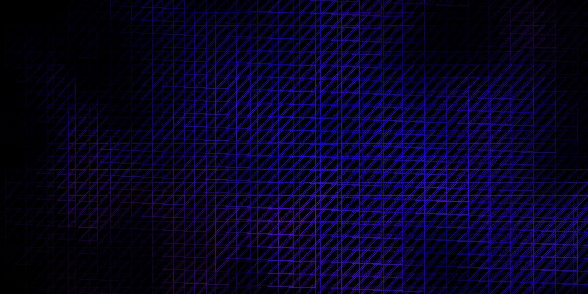 patrón de vector de color rosa oscuro, azul con líneas.