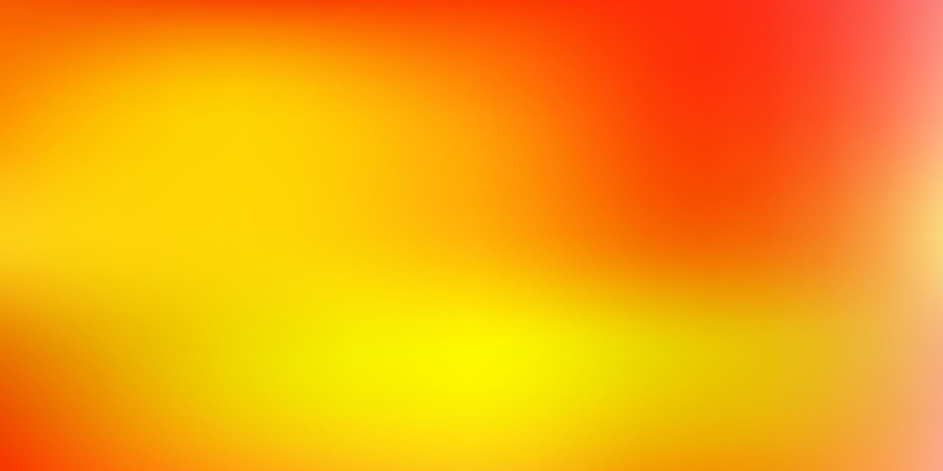 Light orange vector gradient blur pattern.