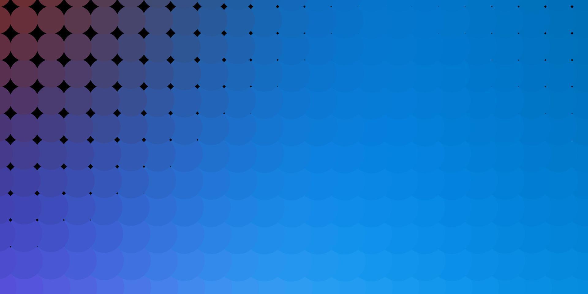 Light Pink, Blue vector texture with disks.