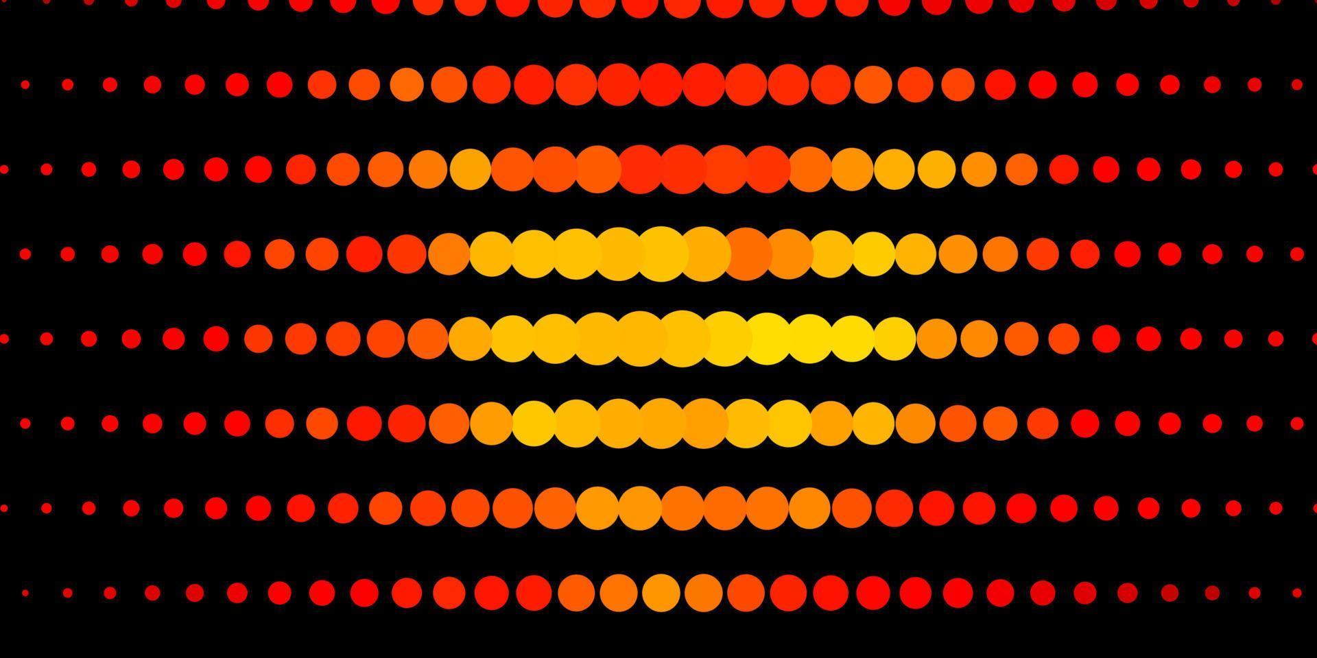 Dark Red vector layout with circle shapes.