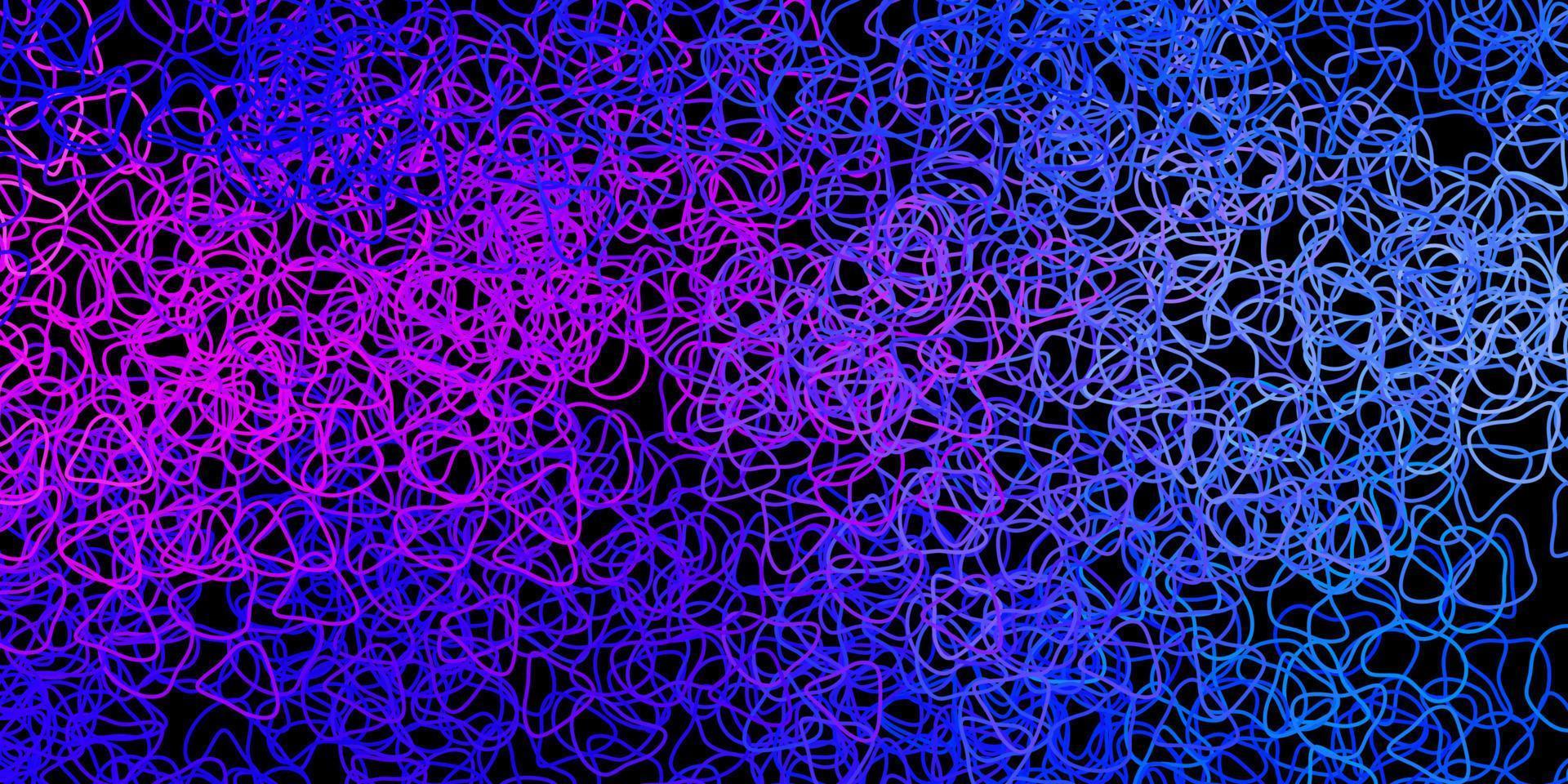 Dark blue, red vector template with abstract forms.
