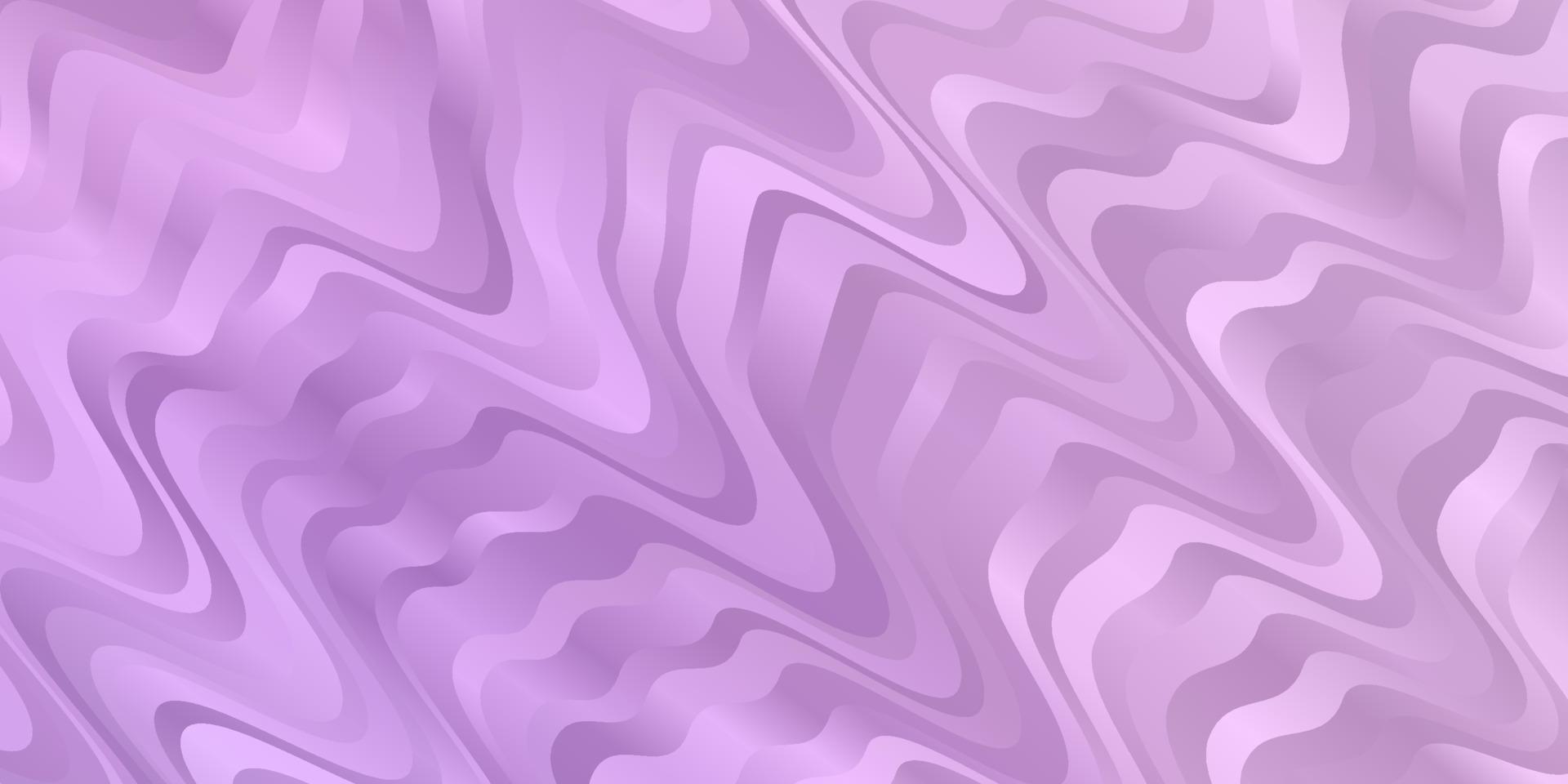 Light Purple vector template with curves.