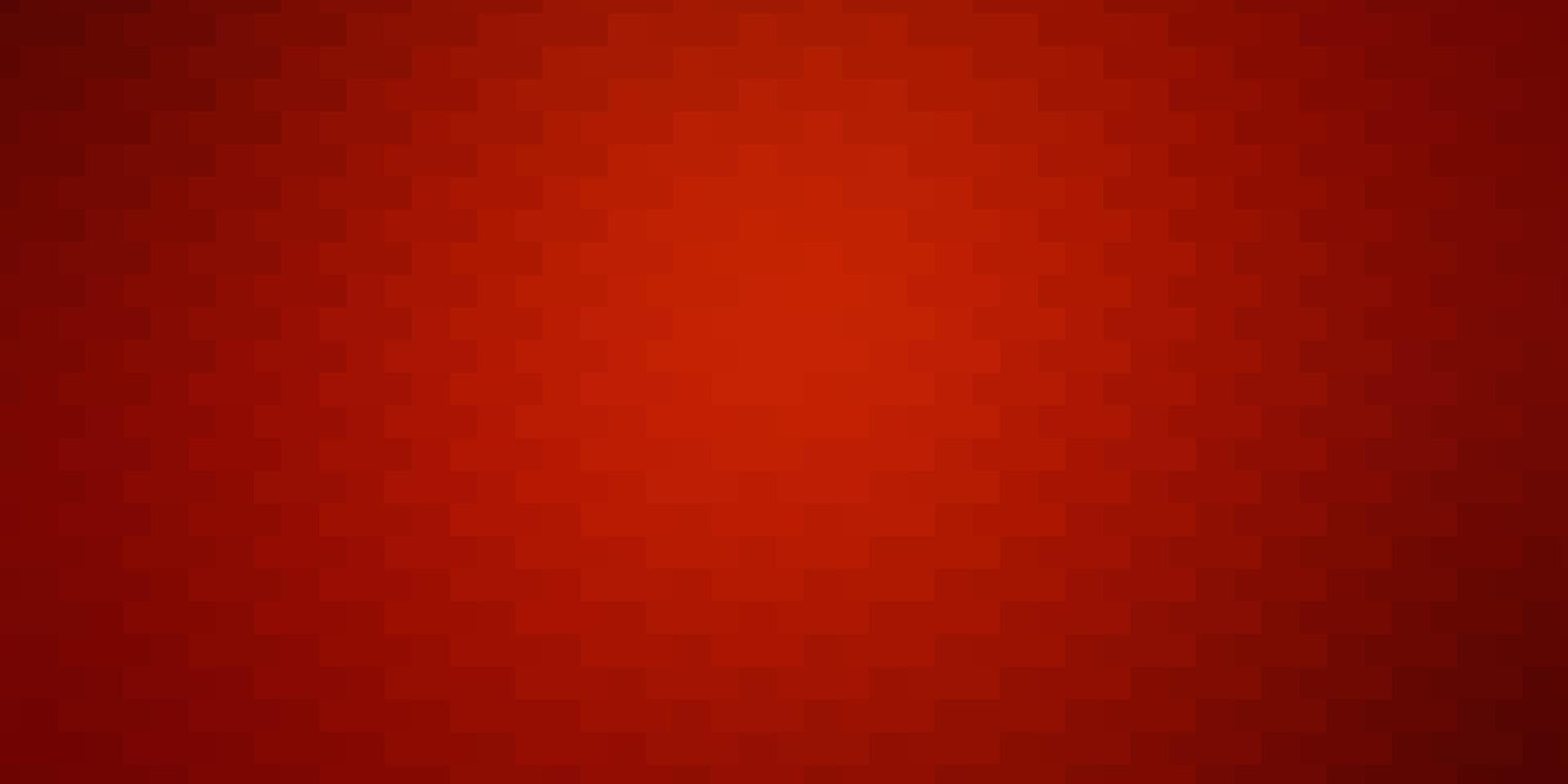 Dark Red, Yellow vector backdrop with rectangles.