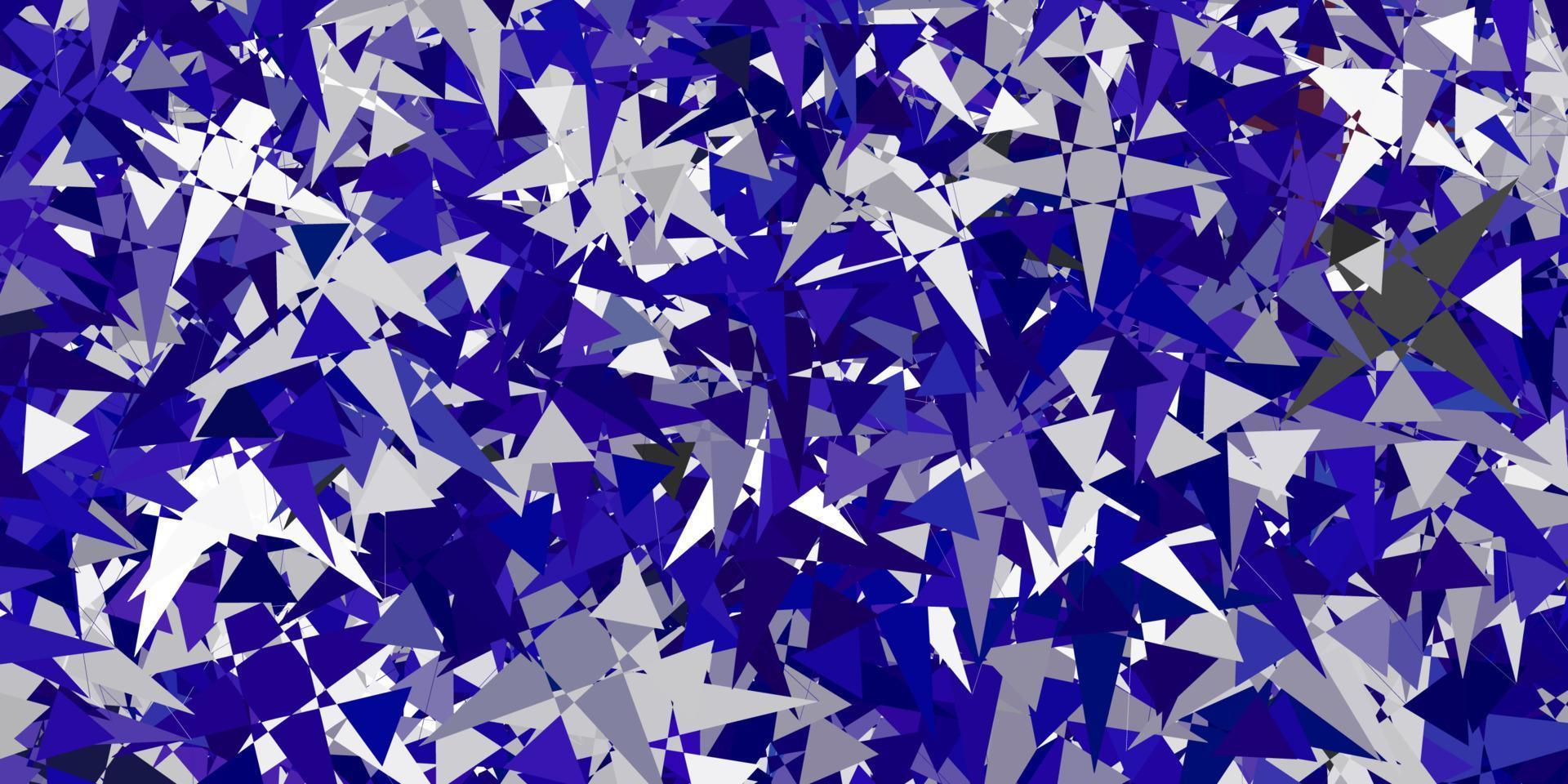 Light Gray vector texture with random triangles.