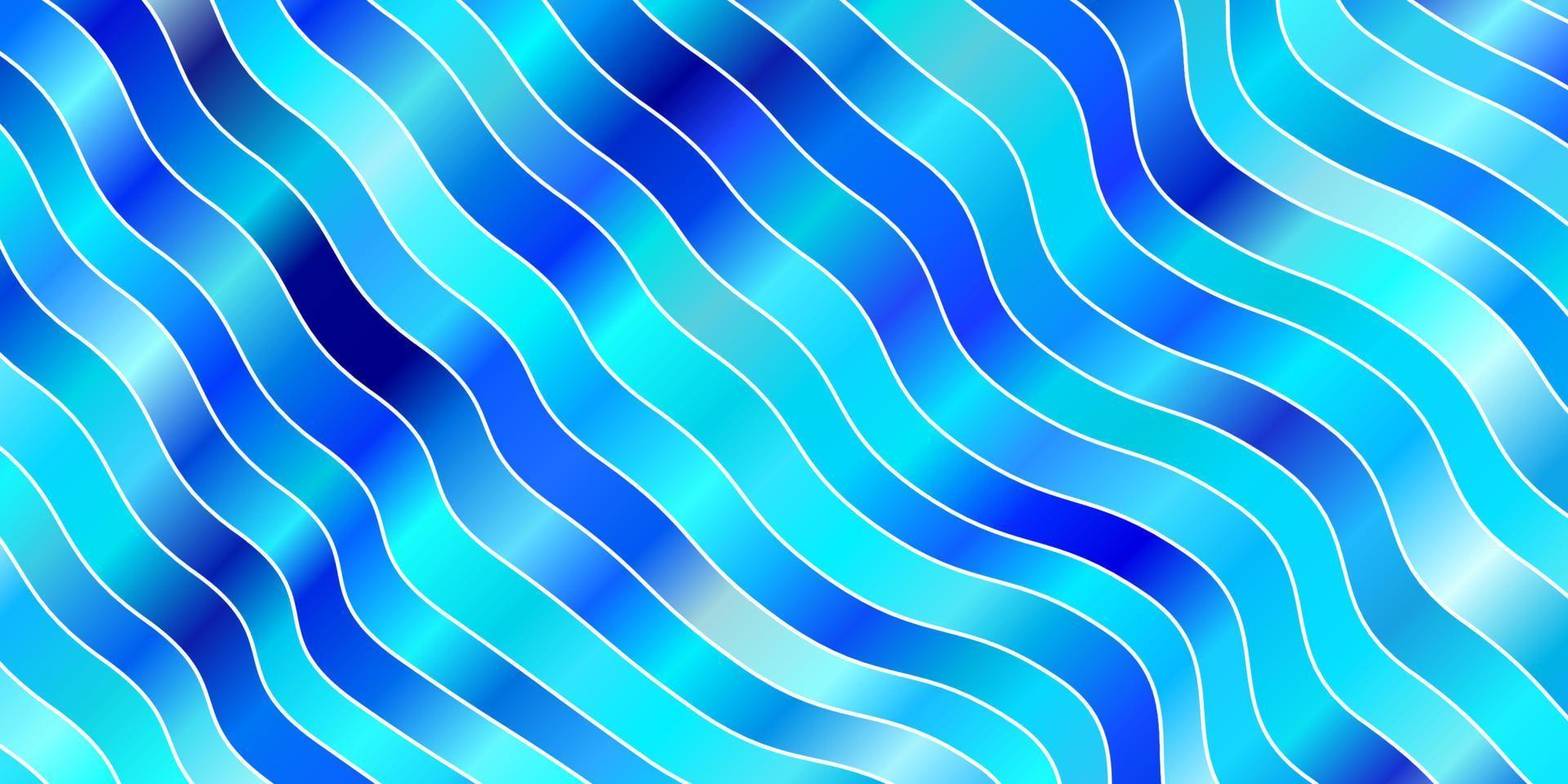 textura de vector azul oscuro con curvas.