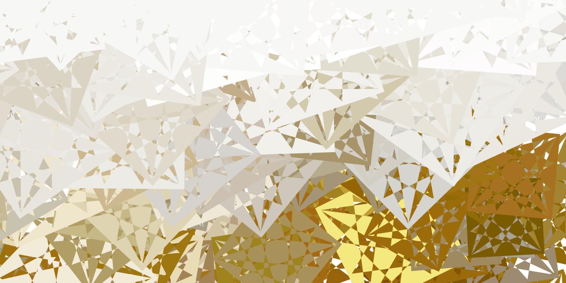 Light Gray vector pattern with polygonal shapes.