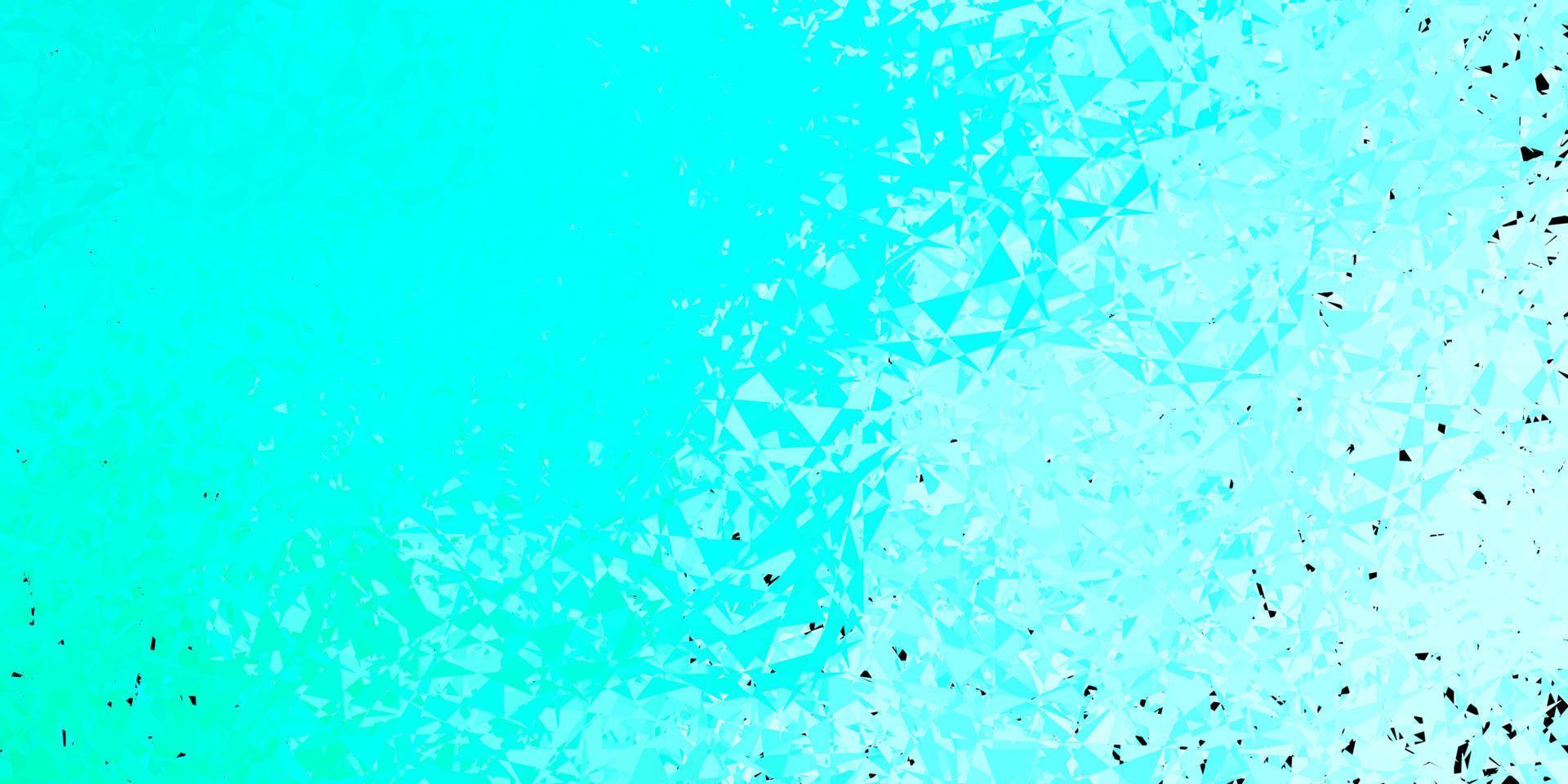 Light green vector backdrop with triangles, lines.