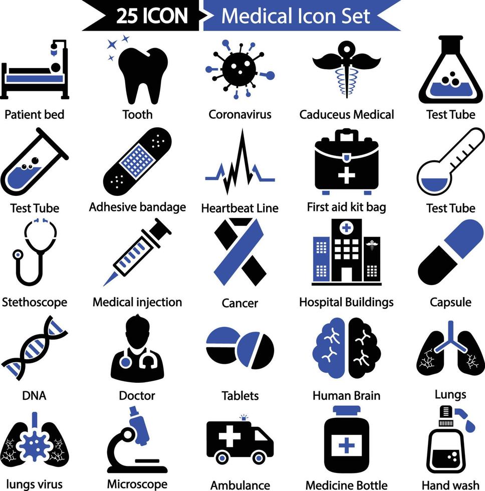 Medical Icon Set vector