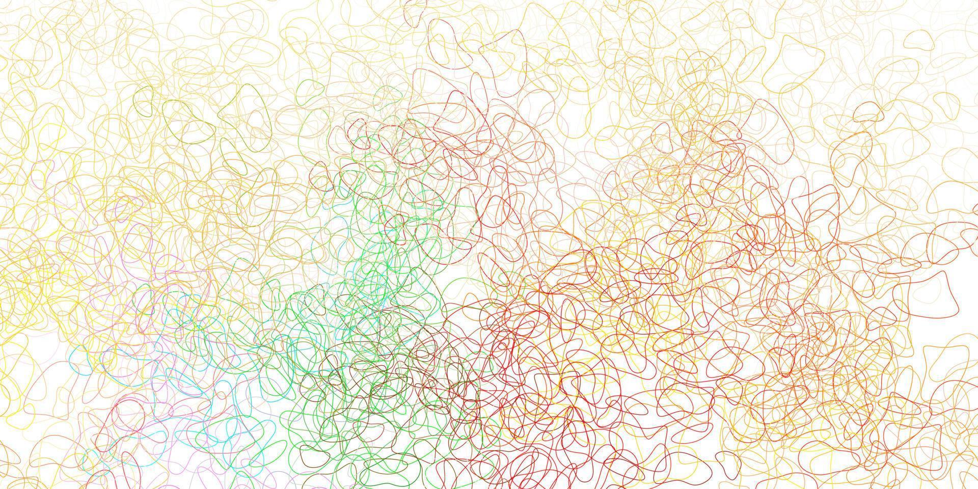 Light multicolor vector pattern with abstract shapes.