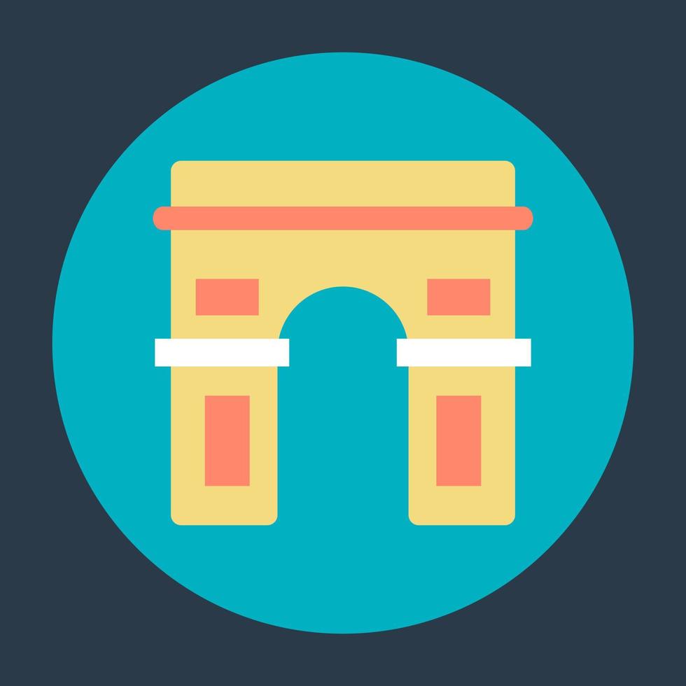 Trendy Archway Concepts vector