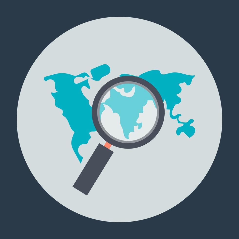 Global Search Concepts vector