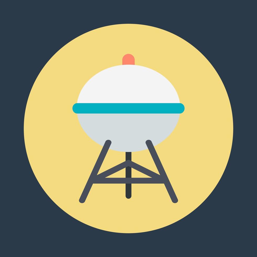 BBQ Charcoal Grill vector