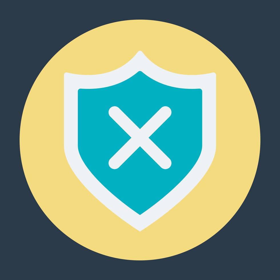 Shield Cross Concepts vector