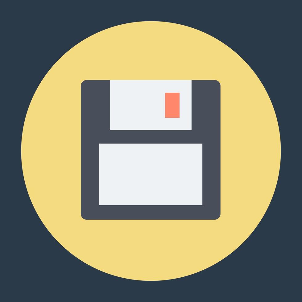 Trendy Floppy Concepts vector
