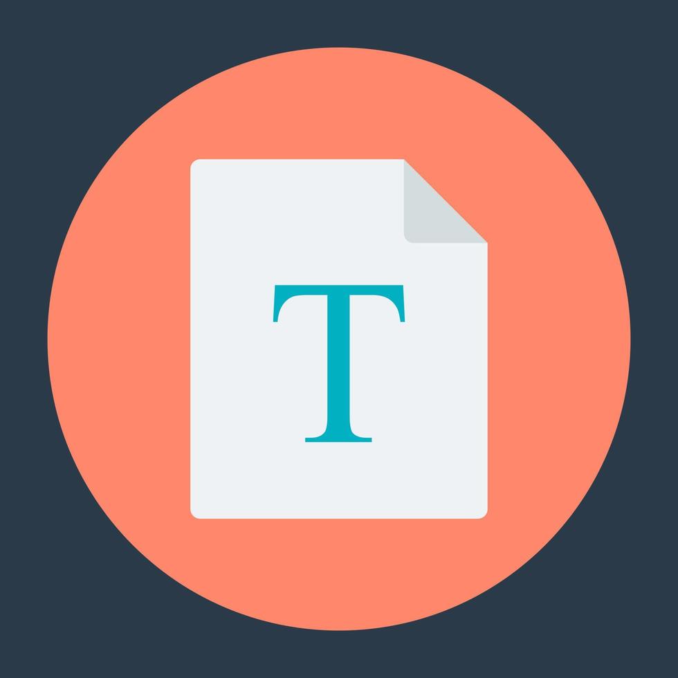 Text Tool Concepts vector