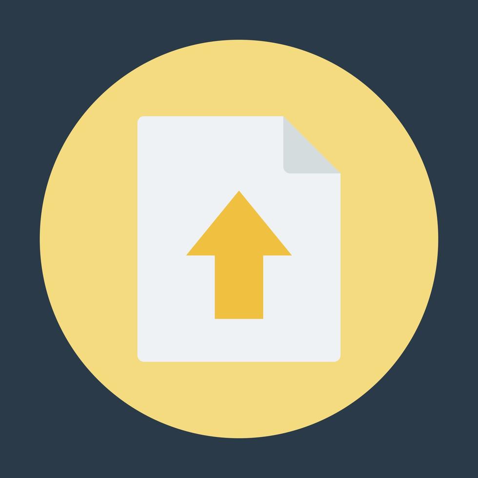 Trendy Uploading Concepts vector