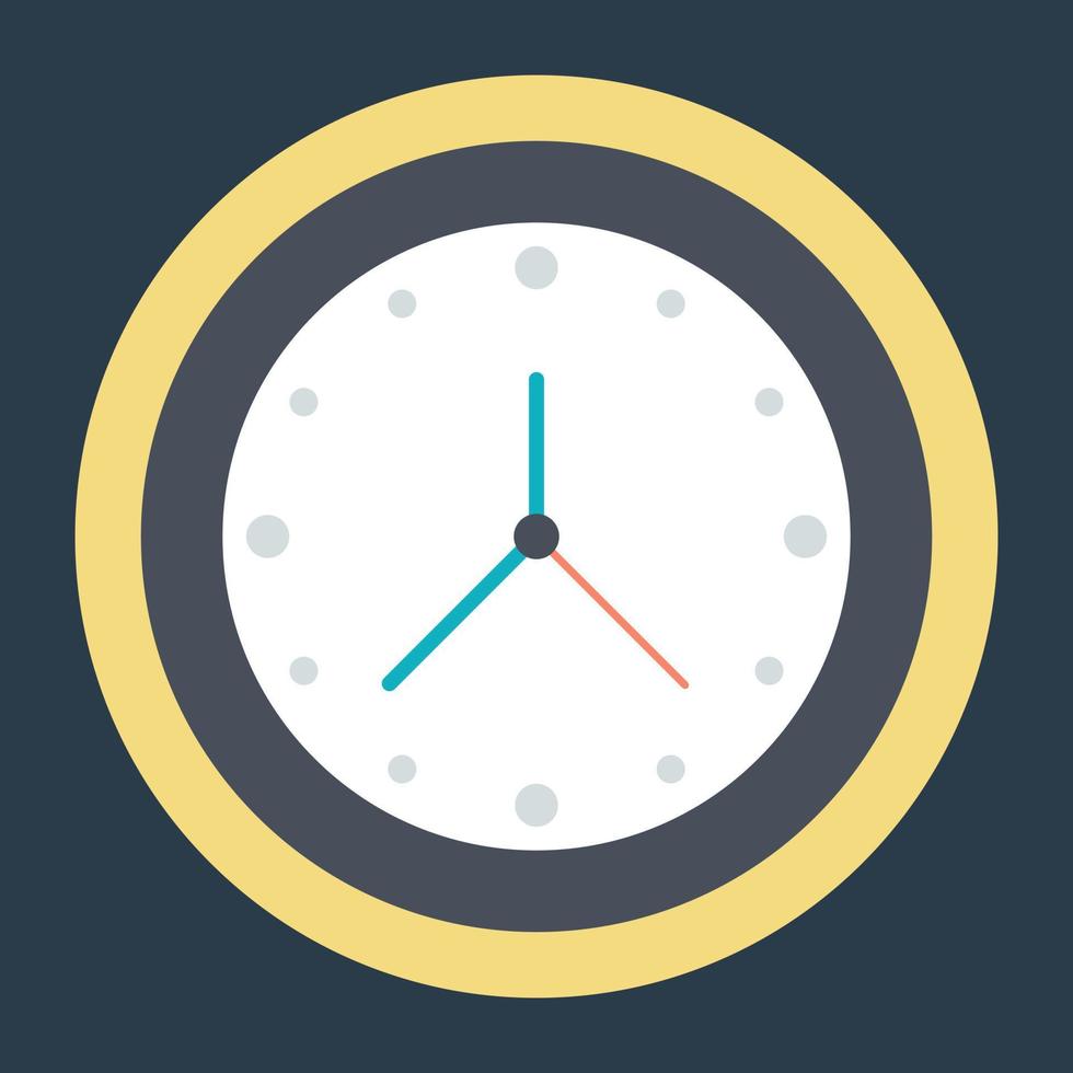 Trendy Clock Concepts vector