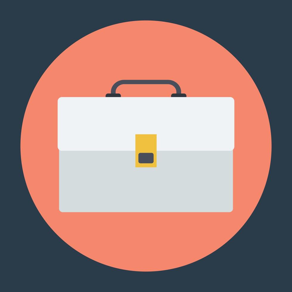 Trendy Briefcase Concepts vector