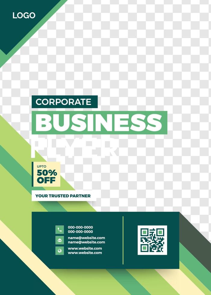 Modern Corporate Business Flyer vector