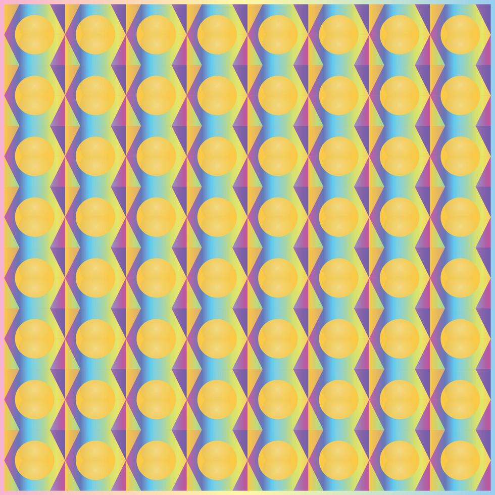 Pattern backgraund colorful vector art