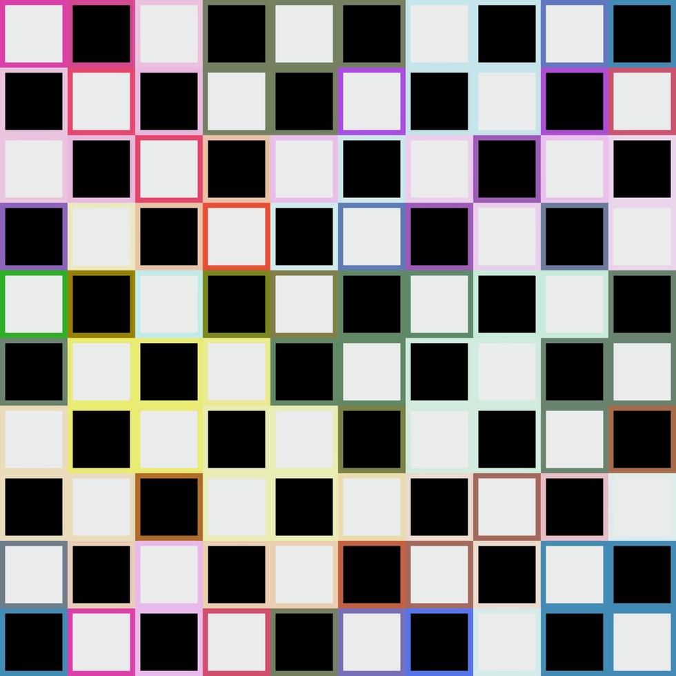 Checkered Chess Board Pattern vector