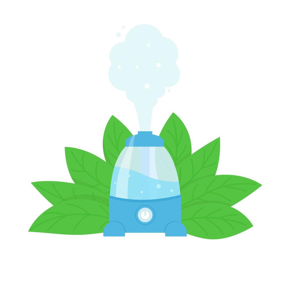 humidificador ultrasónico moderno vector