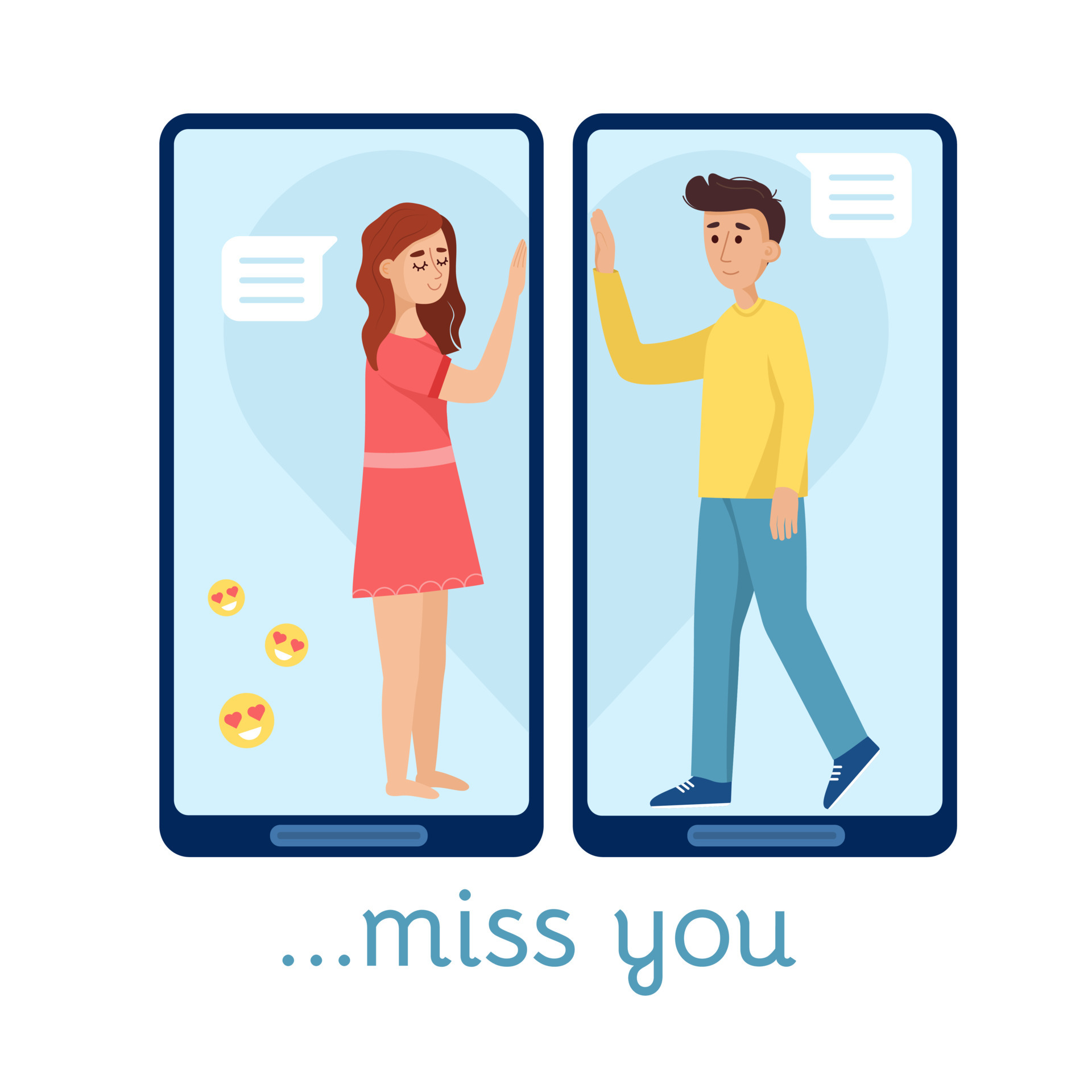 срисовки с интернета. отношения на расстоянии. парень и девушка переписываются. любовь на расстоянии. любовь на расстоянии арт.