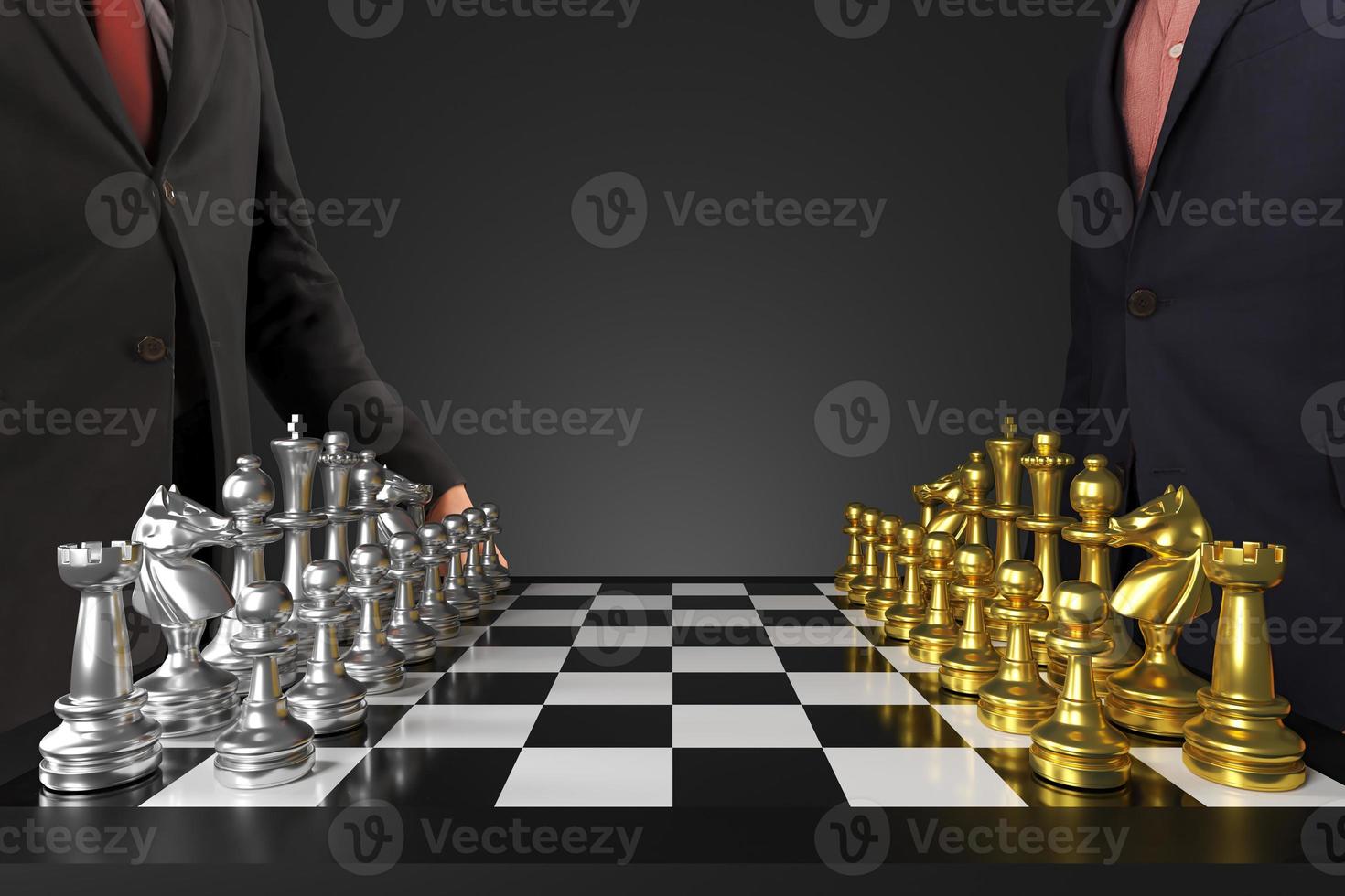 Premium Photo  Play national chess with business compass concept