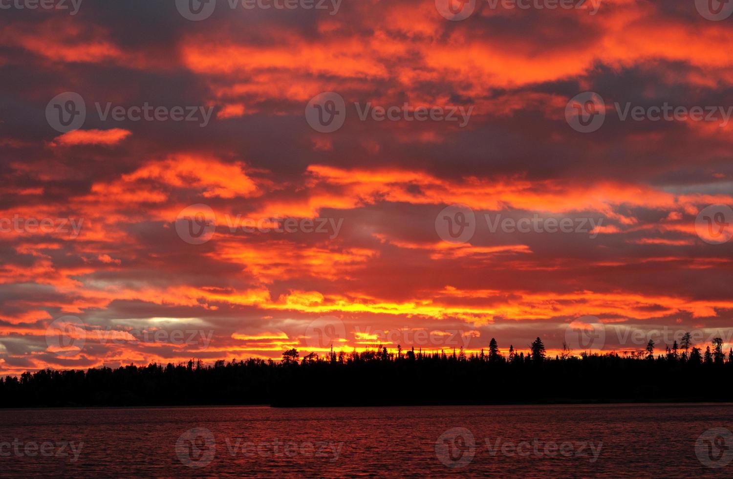 Spectacular Sunset in the Wilderness photo