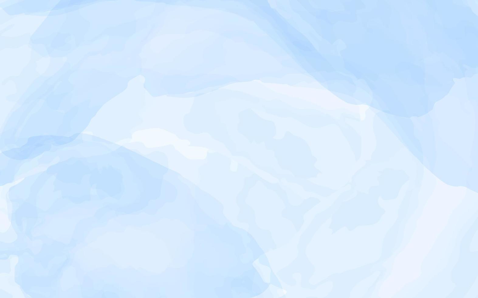 cielo y nubes de acuarela pintados a mano, fondo de acuarela abstracto con textura dorada. .pintura fluida azul .invitación de boda de primavera. vector