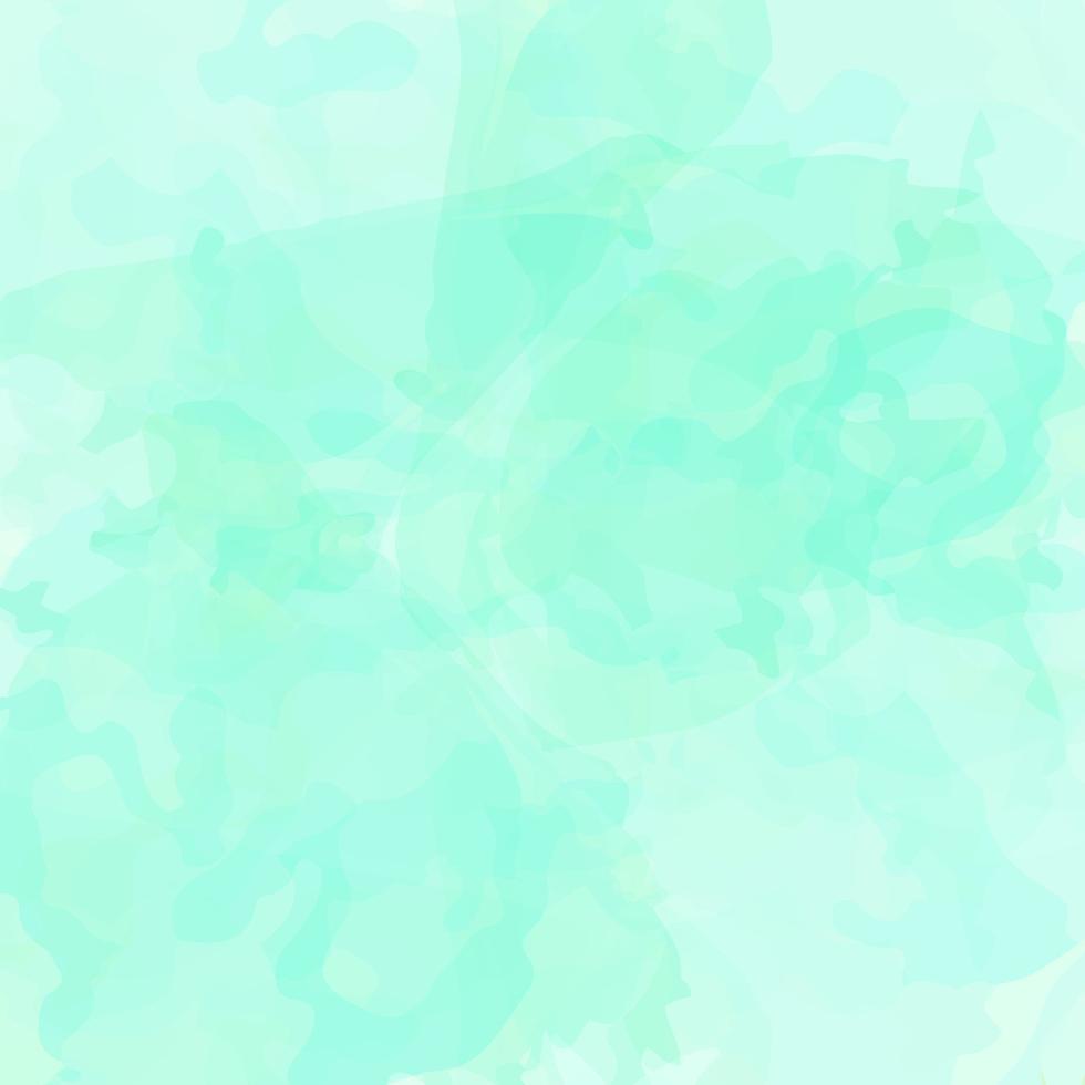 Abstract green watercolor background vector